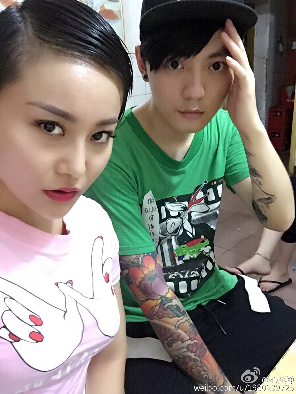 DDY第14期嫩模心系禪BB微博私照全收集